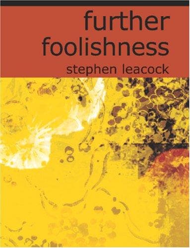 Tapa de Further Foolishness (Large Print Edition)