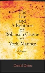 Tapa de The Life and Adventures of Robinson Crusoe Of York, Mariner, Vol. 1