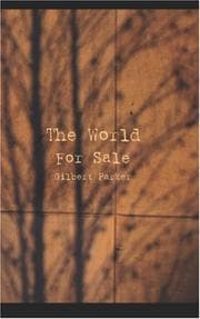 Tapa de The world for sale