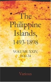 Tapa de The Philippine Islands, 1493-1898