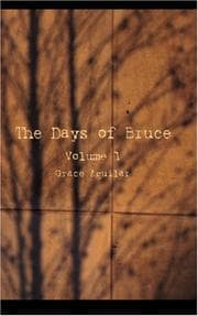 Tapa de The Days of Bruce, Volume I