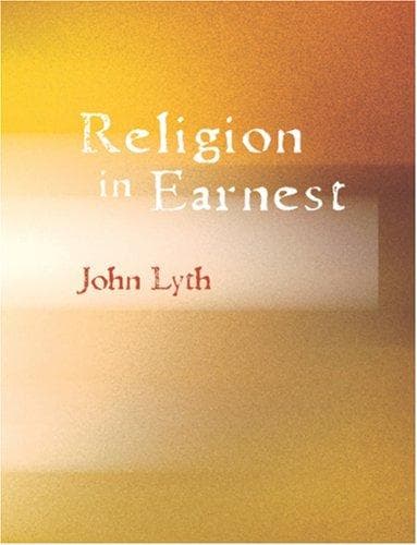 Tapa de Religion in Earnest (Large Print Edition)