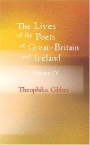 Tapa de The Lives of the Poets of Great Britain and Ireland (1753), Volume IV
