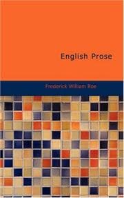 Tapa de English Prose