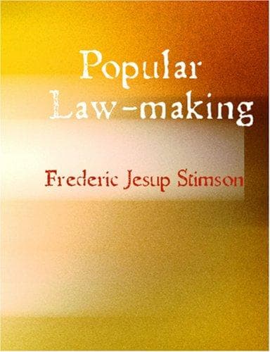 Tapa de Popular Law-making (Large Print Edition)