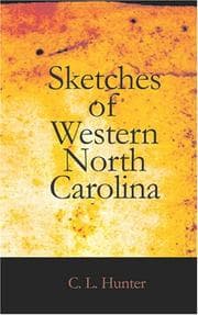 Tapa de Sketches of Western North Carolina
