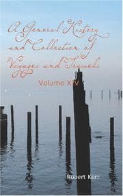 Tapa de A General History and Collection of Voyages and Travels, Volume 14