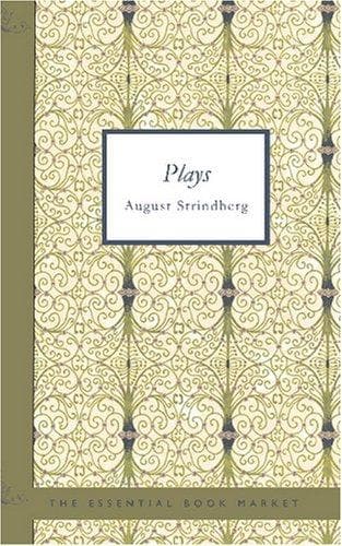 Tapa de Plays by August Strindberg