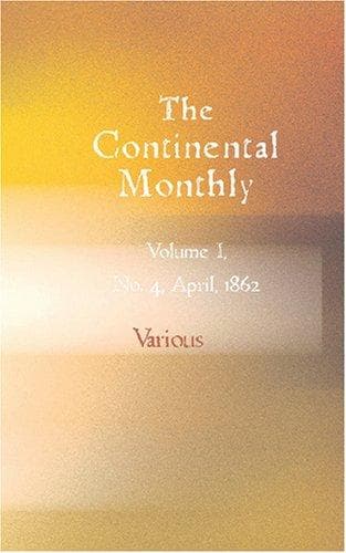 Tapa de The Continental Monthly