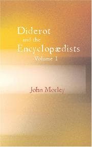 Tapa de Diderot and the Encyclopædists Volume I