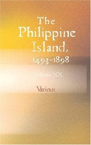 Tapa de The Philippine Islands 1493-1898 Volume XX 1621-1624