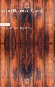 Tapa de Modern Eloquence Volume II