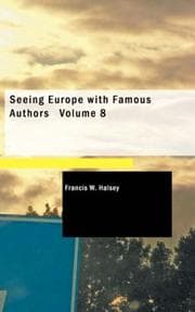 Tapa de Seeing Europe with Famous Authors Volume 8