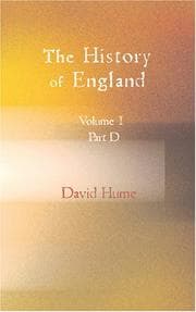 Tapa de The History of England Vol.I. Part D.