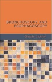 Tapa de Bronchoscopy and Esophagoscopy