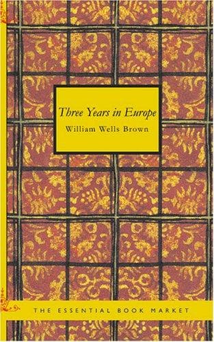 Tapa de Three Years in Europe