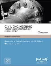 Tapa de Civil Engineering Waste & Wastewater Treatment PE Exam Review
