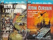 Tapa de Alien From Arcturus / The Atom Curtain (Classic Ace Double, D-139)