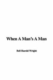 Tapa de When A Man's A Man