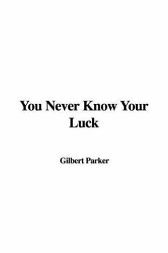 Tapa de You Never Know Your Luck