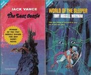 Tapa de The Last Castle / World of the Sleeper (Ace SF Double, H-21)