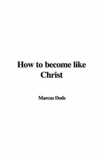 Tapa de How to become like Christ