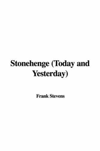 Tapa de Stonehenge (Today and Yesterday)