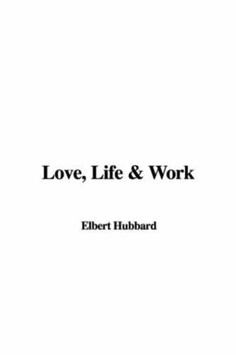 Tapa de Love, Life & Work