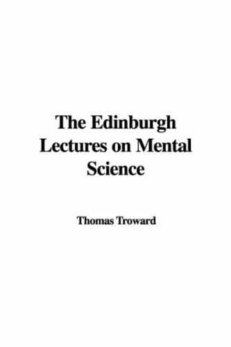 Tapa de The Edinburgh Lectures on Mental Science