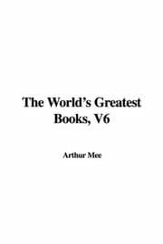 Tapa de The World's Greatest Books, V6