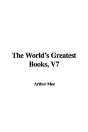 Tapa de The World's Greatest Books, V7
