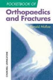 Tapa de Pocketbook of orthopaedics and fractures