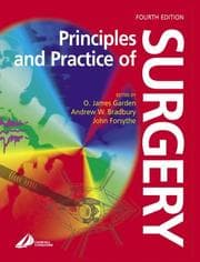 Tapa de Principles and practice of surgery