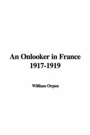 Tapa de An Onlooker in France 1917-1919