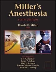 Tapa de Miller's Anesthesia
