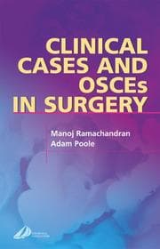 Tapa de Clinical Cases and OSCEs in Surgery