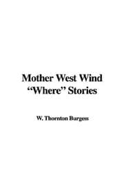 Tapa de Mother West Wind "Where" Stories