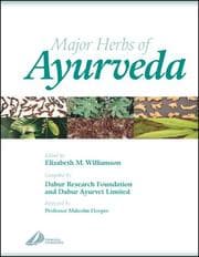 Tapa de Major Herbs of Ayurveda
