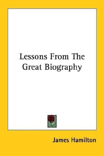 Tapa de Lessons From The Great Biography