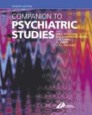 Tapa de Companion to Psychiatric Studies