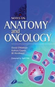 Tapa de Notes on anatomy and oncology