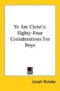 Tapa de Ye Are Christ's