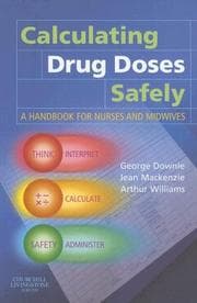Tapa de Calculating Drug Doses Safely