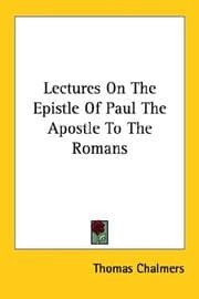 Tapa de Lectures On The Epistle Of Paul The Apostle To The Romans