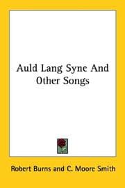 Tapa de Auld Lang Syne And Other Songs
