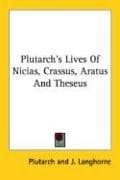 Tapa de Plutarch's Lives Of Nicias, Crassus, Aratus And Theseus