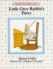 Tapa de Little Grey Rabbit's party
