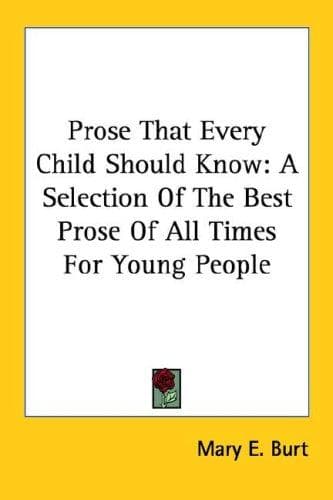 Tapa de Prose That Every Child Should Know