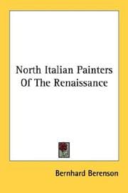 Tapa de North Italian Painters Of The Renaissance