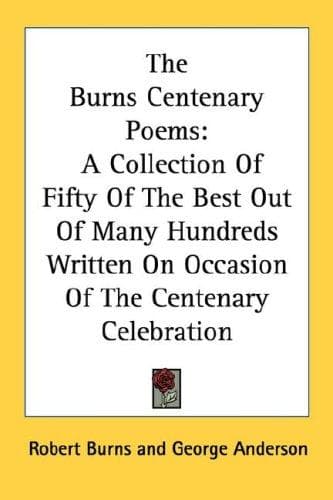 Tapa de The Burns Centenary Poems